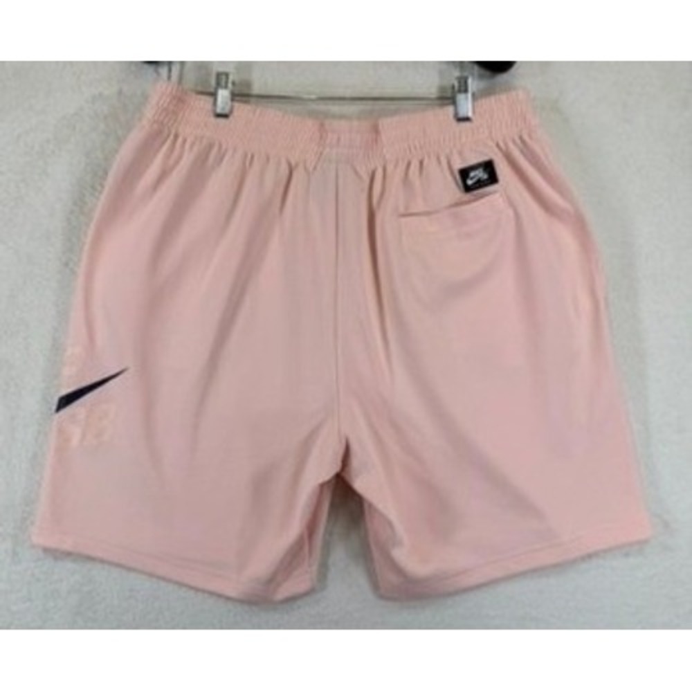 Nike SB Mens Pink Washed Coral Mesh Skateboarding Shorts XL BQ9426-664 - Picture 2 of 16
